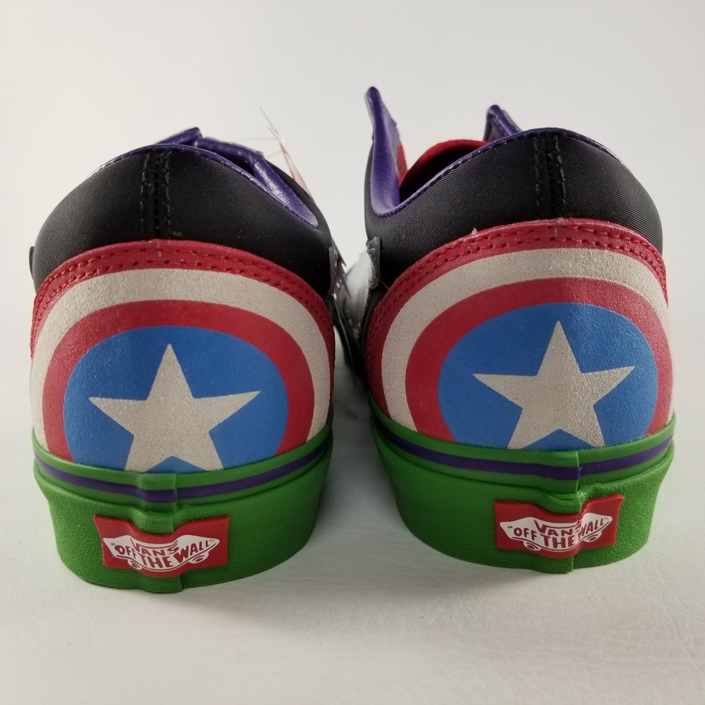 VANS X Marvel Old Skool Avengers Men's Sneakers 10 - Picture 4 of 8